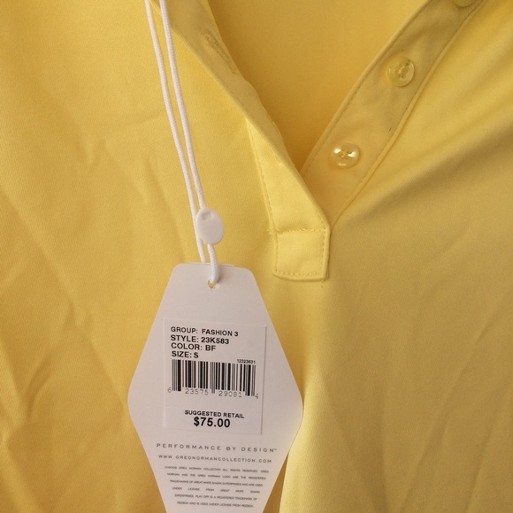 NWT Greg Norman Women’s Golf Polo Shirt, Size S - Picture 2 of 3